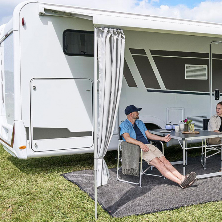 Isabella Etuverho Shade 144x170 cm ryhmässä Etuteltat & Markiisit / Markiisit / Matkailuvaunu Markiisit / Päädyt & Etupaneelit Matkailuvaunun Markiiseihin / Pääty- ja Etupaneelit Caravanstore XL @ Campmarket (80770)