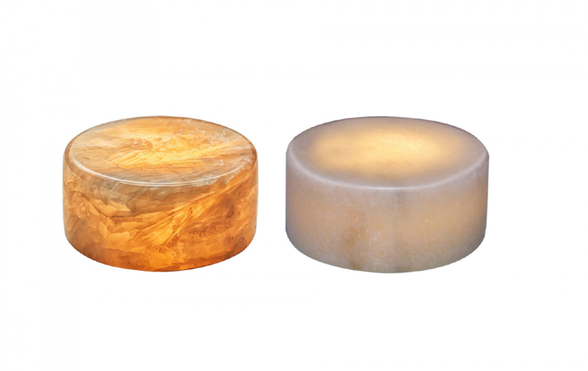Marble S Pöytävalaisin Aitoa Marmoria ryhmässä Koti & Sisustus / Valaistus & Lyhdyt @ Campmarket (80787)