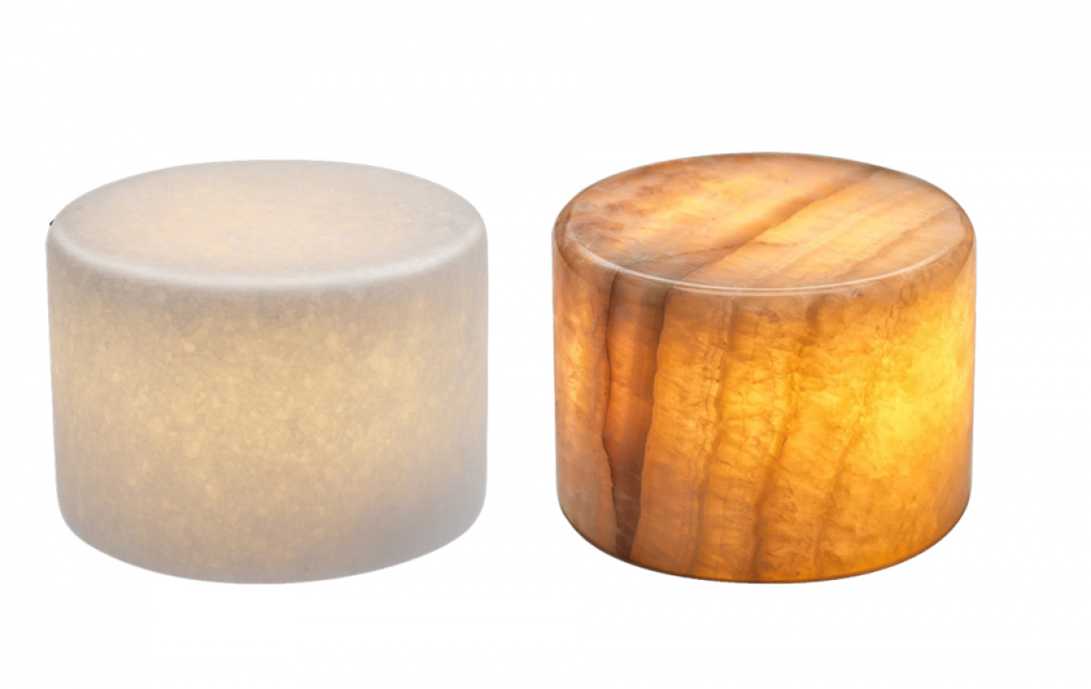 Marble L Pöytävalaisin Aitoa Marmoria ryhmässä Koti & Sisustus / Valaistus & Lyhdyt @ Campmarket (80788)