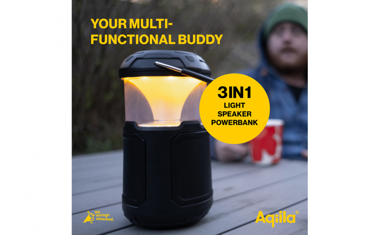 Aqiila Soundbird Lamppu 3 in 1 ryhmässä Koti & Sisustus / Valaistus & Lyhdyt @ Campmarket (80796)