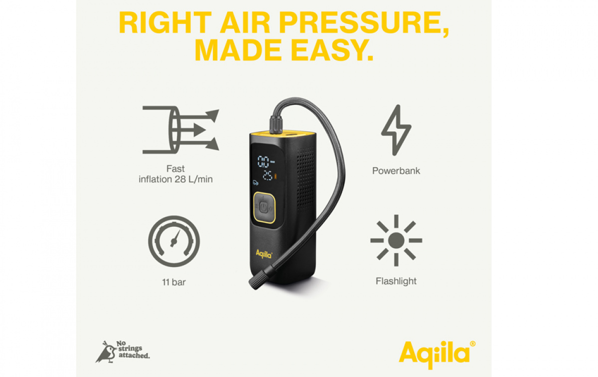 Aqiila Airbird 7 Kannettava Kompressori ryhmässä Muut Tuotteet / Autotarvikkeet @ Campmarket (80798)