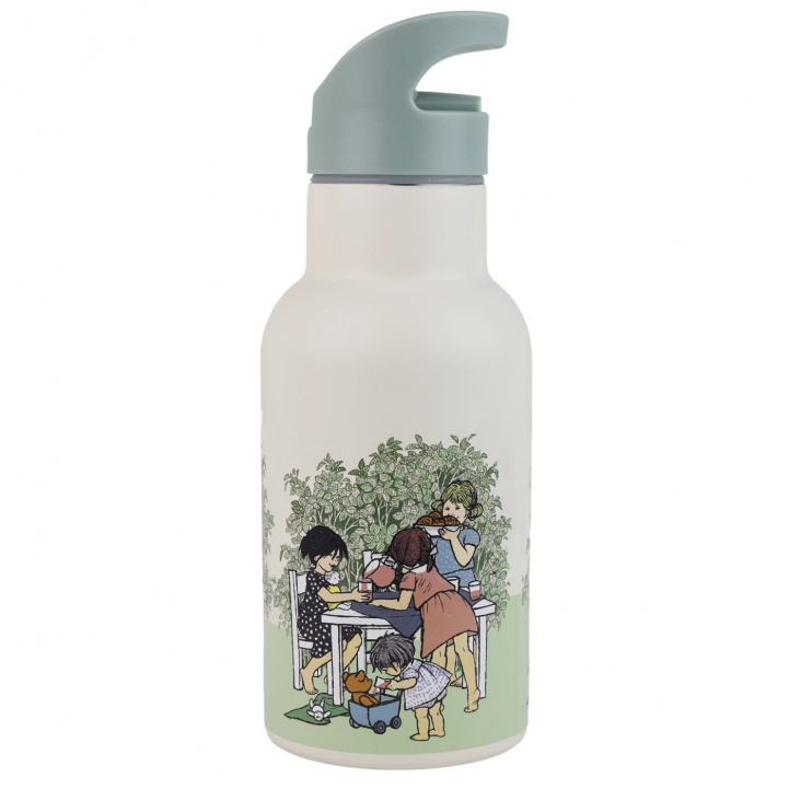 Vesipullo Barnen i Bullerbyn Lehtimaja ryhmässä Kotitalous & Keittiö / Keittiötarvikkeet / Termospullot @ Campmarket (80815)
