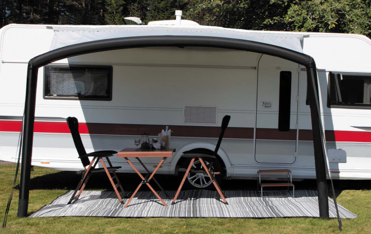 Wecamp Ilmapussimarkiisi 4m ryhmässä Etuteltat & Markiisit / Markiisit / Matkailuvaunu Markiisit / Ilmamarkiisi @ Campmarket (80845)