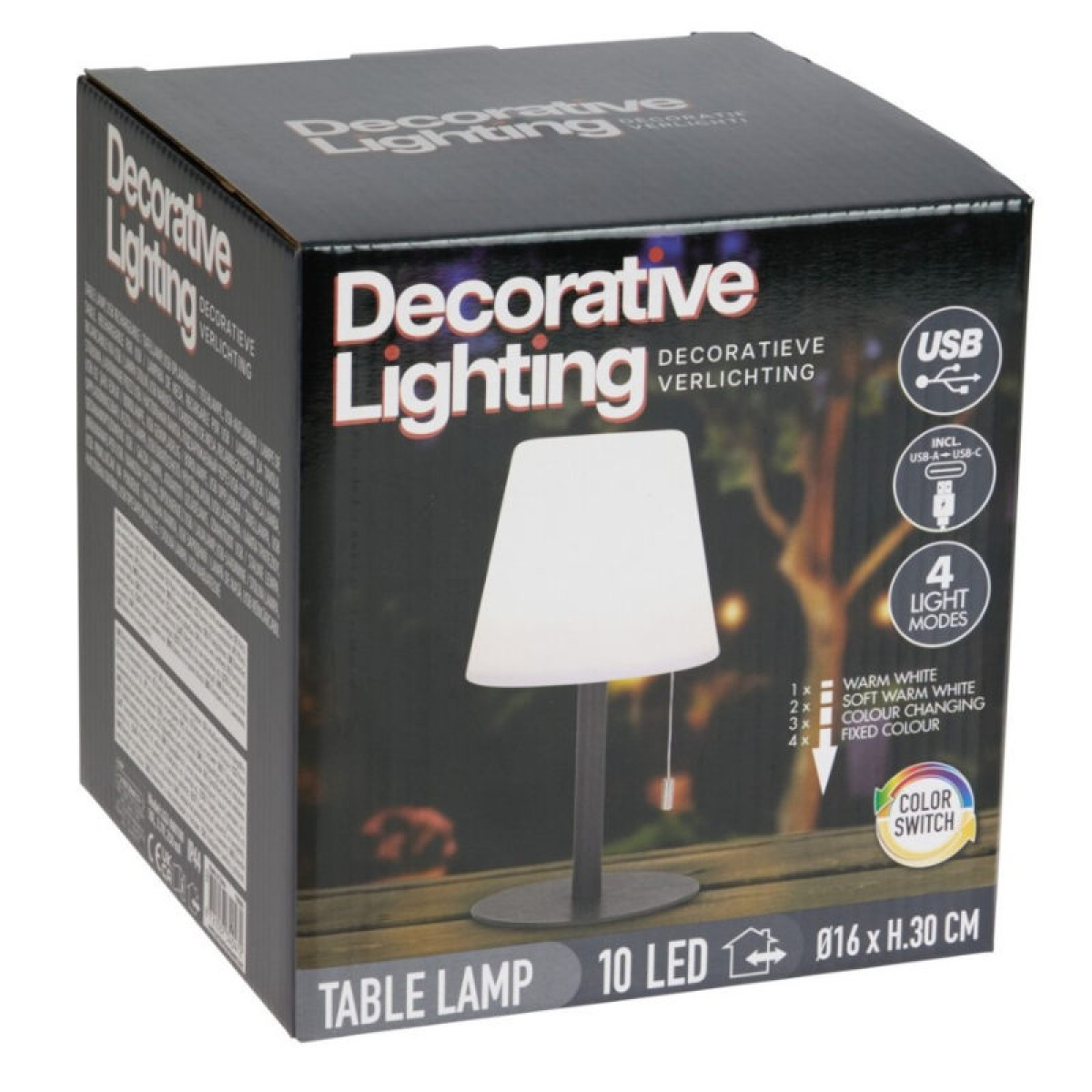 Pöytävalaistus Värinvaihto ryhmässä Koti & Sisustus / Valaistus & Lyhdyt @ Campmarket (80914)
