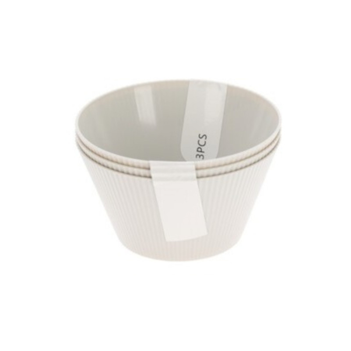 Kulho Stripe 12cm Muovia 3-kpl ryhmässä Kotitalous & Keittiö / Tarjoilu / Kulhot @ Campmarket (80953)
