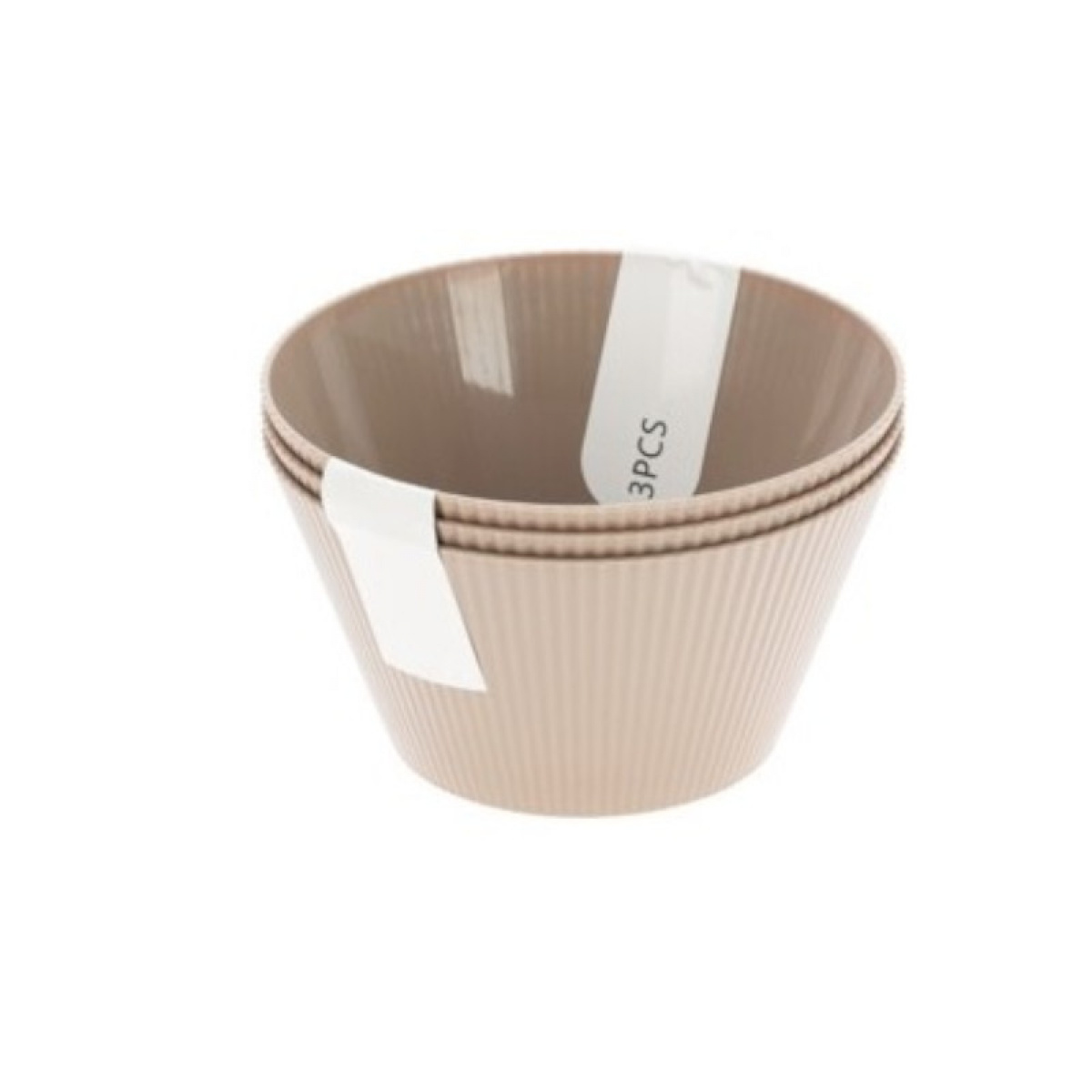 Kulho Stripe 12cm Muovia 3-kpl ryhmässä Kotitalous & Keittiö / Tarjoilu / Kulhot @ Campmarket (80953)