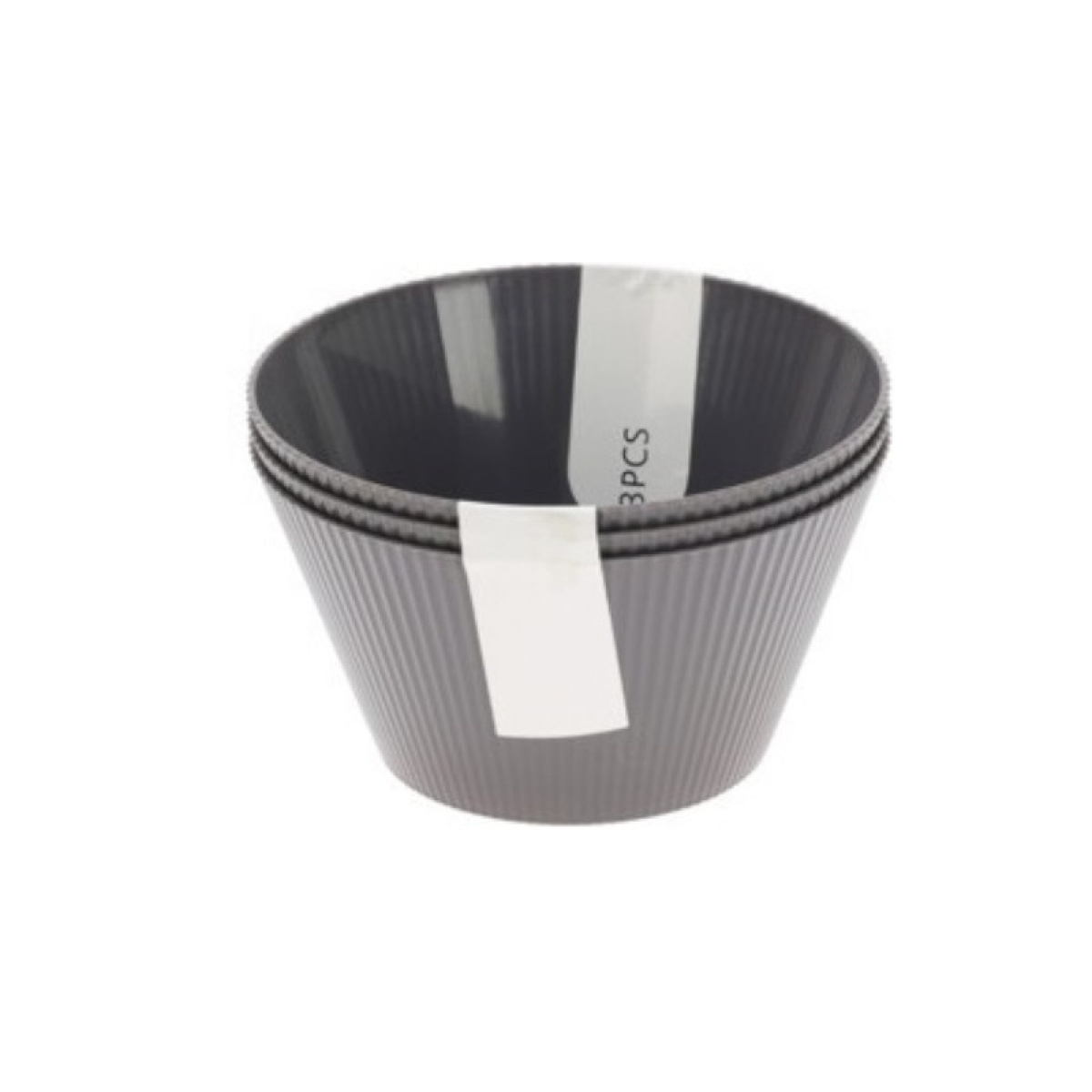 Kulho Stripe 12cm Muovia 3-kpl ryhmässä Kotitalous & Keittiö / Tarjoilu / Kulhot @ Campmarket (80953)