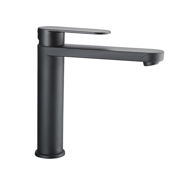 Reich Vesihana Linnea L Musta Kääntyvä Letkuliitin ryhmässä Vesi & Sanitaatio / Vesi / Vesihanat / Kylmä- & Kuumavesihanat @ Campmarket (81017)