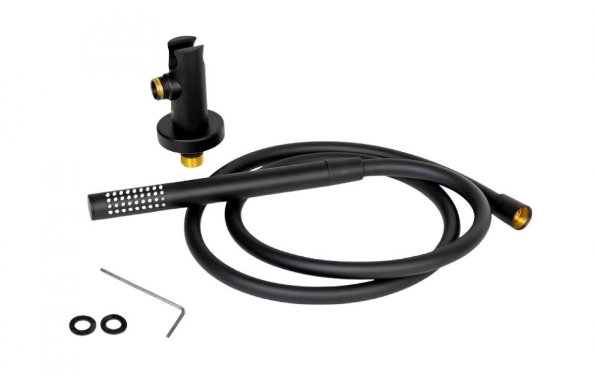 Täydellinen Suihku Setti Musta ryhmässä Vesi & Sanitaatio / Vesi / Vesihanat / Suihkut @ Campmarket (81065)