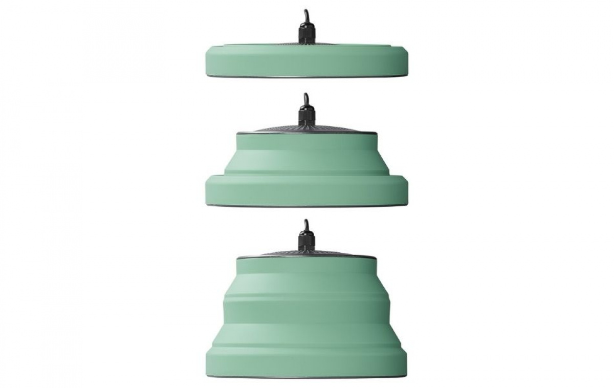 ProPlus Riippuva LED-valaisin Taitettava Silikonia Vihreä ryhmässä Koti & Sisustus / Valaistus & Lyhdyt @ Campmarket (81139)