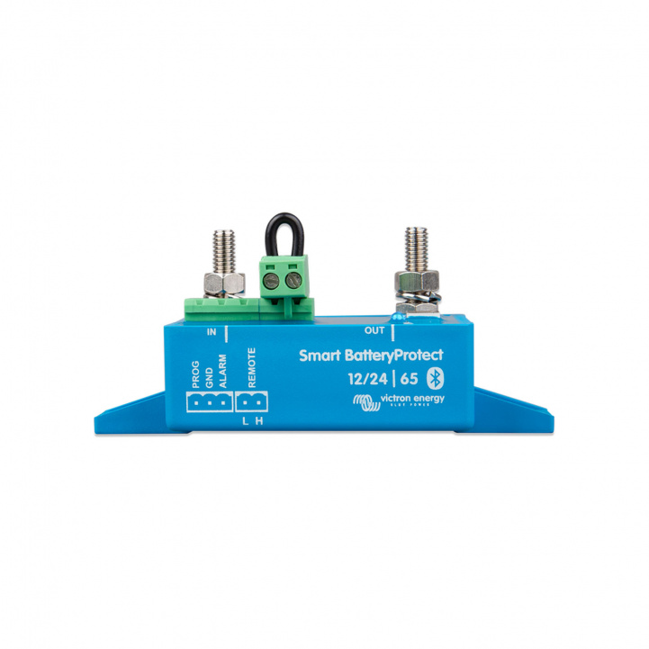 Victron Smart BatteryProtect 12/24V-65A ryhmässä Matkailuvaunu & Matkailuauto / Elektroniikka / Älykkäät Apuvälineet @ Campmarket (81178)