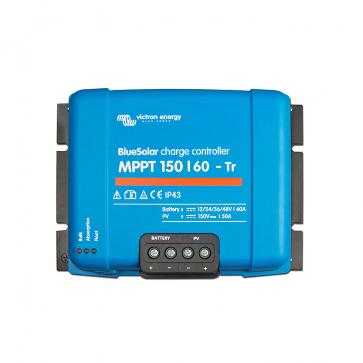 Victron Aurinkosäätimet BlueSolar MPPT 150/60-Tr ryhmässä Matkailuvaunu & Matkailuauto / Elektroniikka / Aurinkopaneelit / Aurinkopaneelisäätimet / MPPT @ Campmarket (81224)