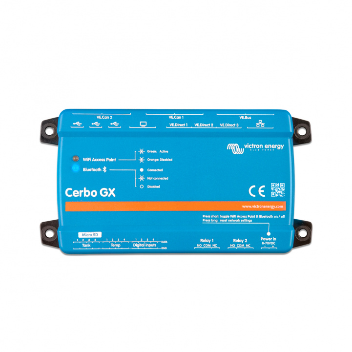 Victron Cerbo GX MK2 ryhmässä Matkailuvaunu & Matkailuauto / Elektroniikka @ Campmarket (81249)