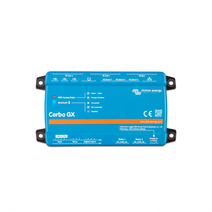 Victron Cerbo GX ryhmässä Matkailuvaunu & Matkailuauto / Elektroniikka / Akut & Muuntimet / Invertteri & Muunnin / Lisävarusteet invertterille @ Campmarket (81260)