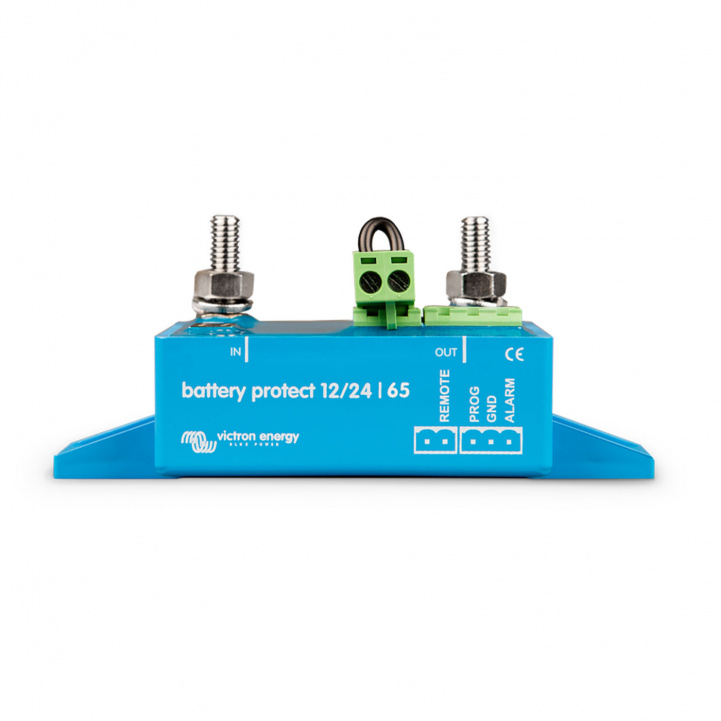 Victron BatteryProtect 12/24V-65A ryhmässä Matkailuvaunu & Matkailuauto / Elektroniikka / Akut & Muuntimet / Akkulaturit @ Campmarket (81264)
