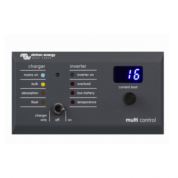 Victron Digital Multi Control 200/200A GX ryhmässä Matkailuvaunu & Matkailuauto / Elektroniikka / Älykkäät Apuvälineet @ Campmarket (81278)