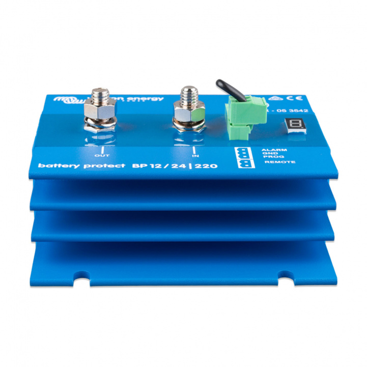 Victron BatteryProtect 12/24V-220A ryhmässä Matkailuvaunu & Matkailuauto / Elektroniikka / Akut & Muuntimet / Akut / Akkutarvikkeet @ Campmarket (81310)