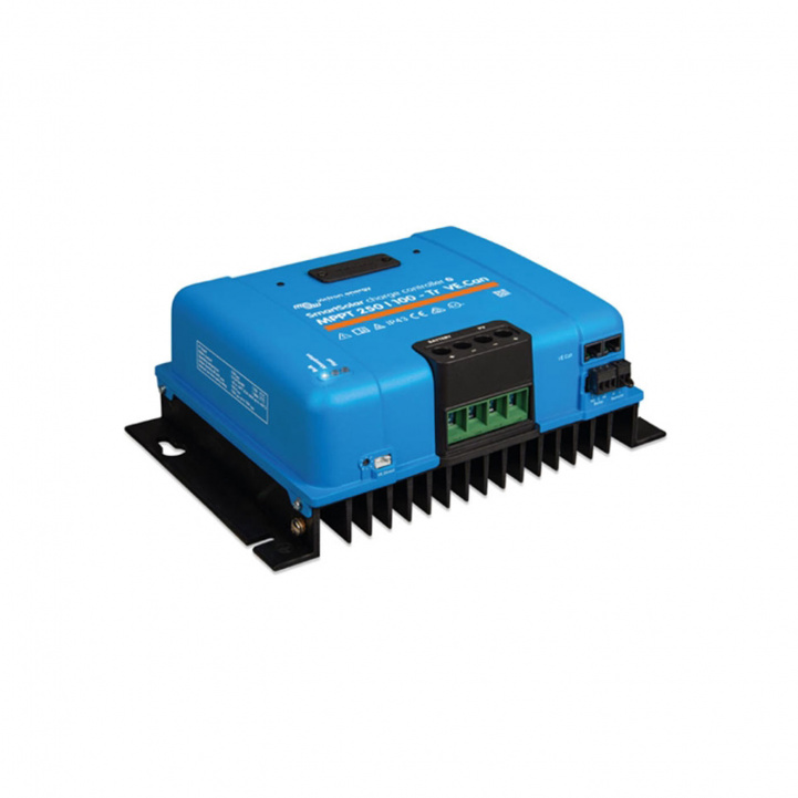 Victron Aurinkosäädin SmartSolar MPPT 250/100-Tr VE.Can ryhmässä Matkailuvaunu & Matkailuauto / Elektroniikka / Aurinkopaneelit / Aurinkopaneelisäätimet / MPPT @ Campmarket (81325)