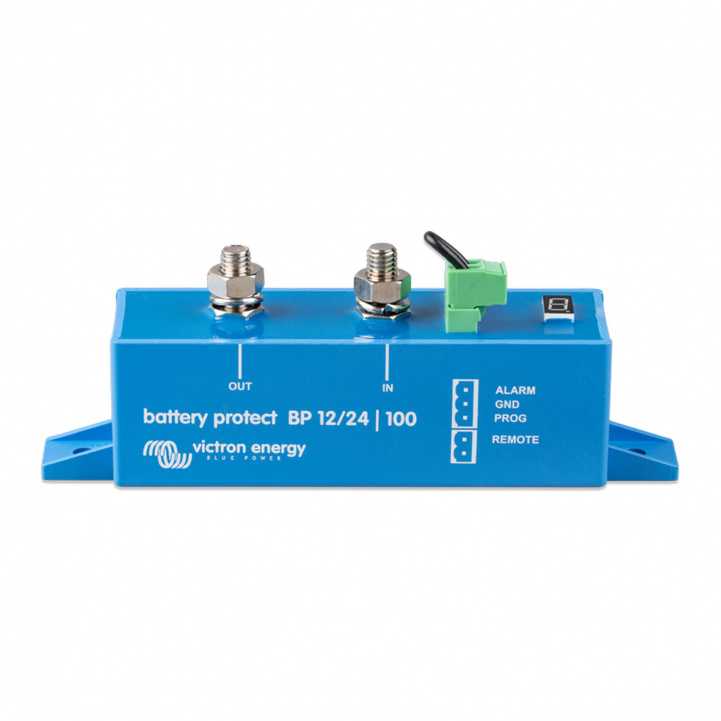 Victron BatteryProtect 12/24V-100A ryhmässä Matkailuvaunu & Matkailuauto / Elektroniikka / Älykkäät Apuvälineet @ Campmarket (81328)
