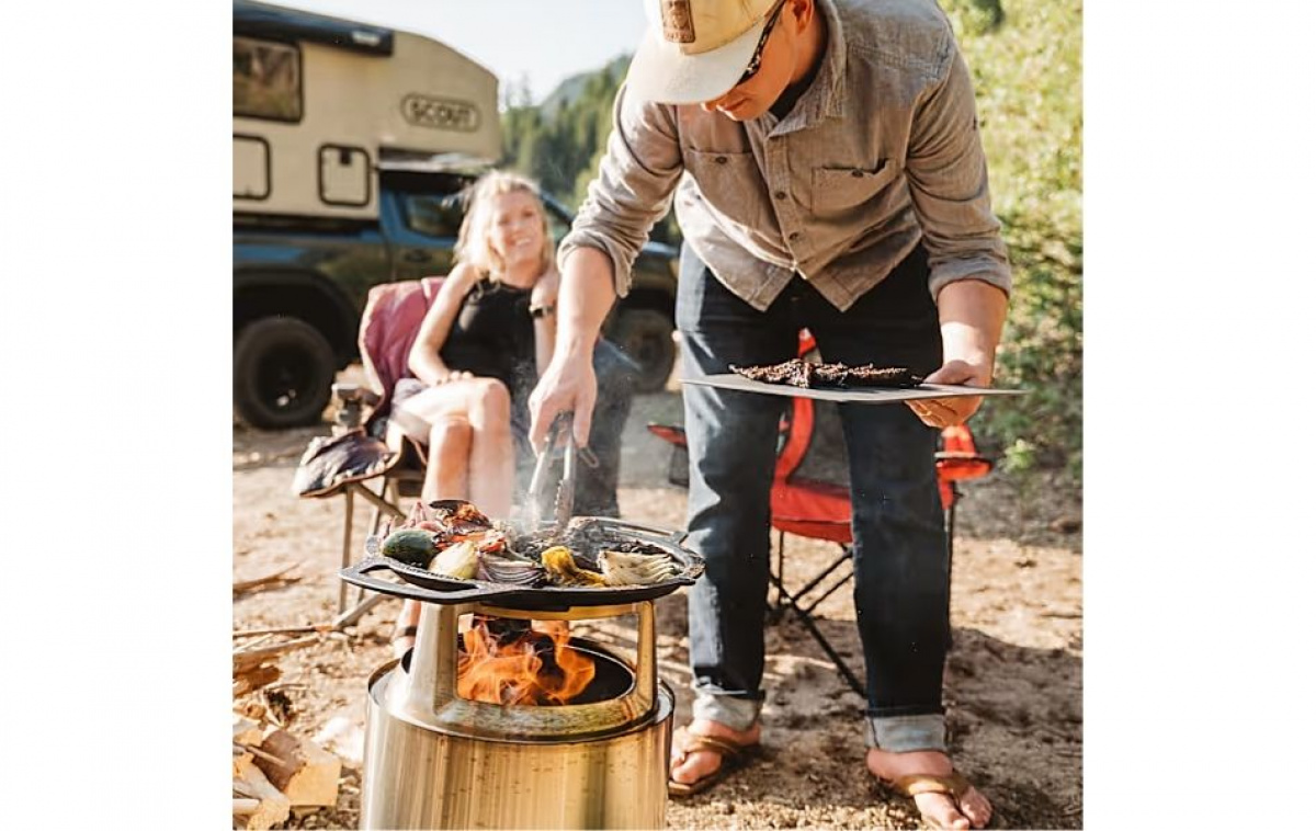 Solo Stove Ranger Grilliritilä ryhmässä Outdoor / Leirintäkeittiöt & Ruoanlaitto Välineet @ Campmarket (81403)