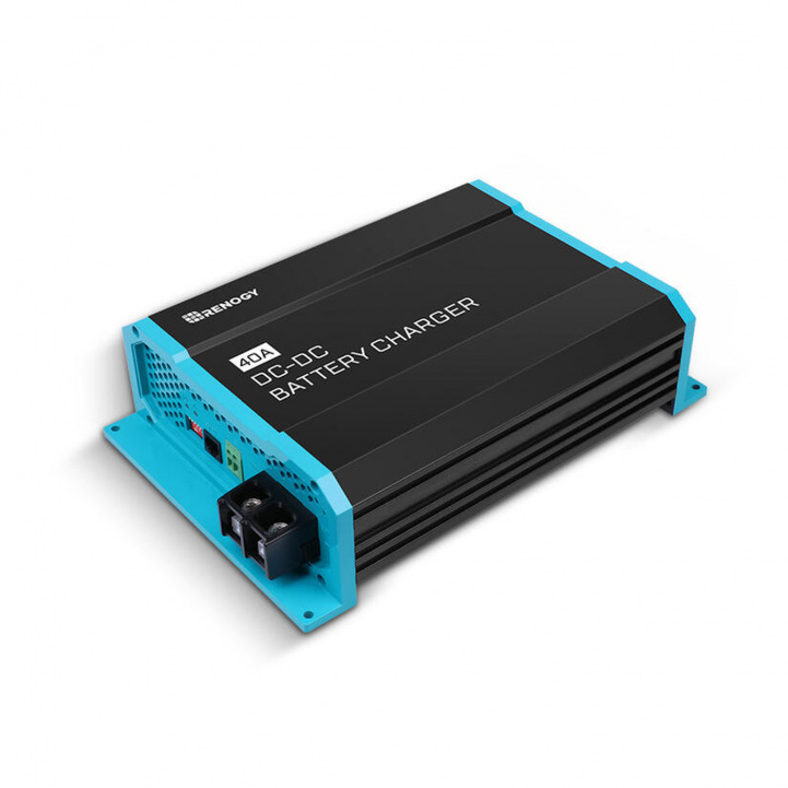 Renogy Akkulaturi DCC1212-40 12V 40A DC/DC ryhmässä Matkailuvaunu & Matkailuauto / Elektroniikka / Akut & Muuntimet / Akkulaturit @ Campmarket (81470)