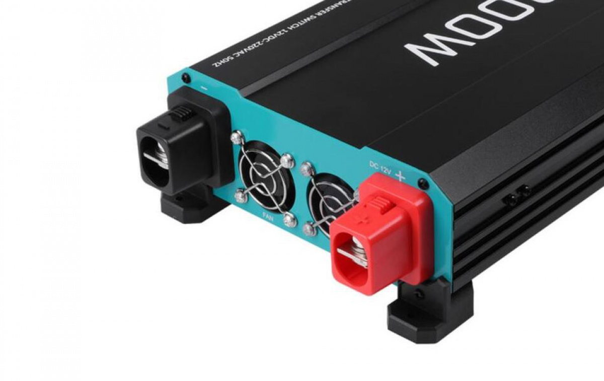 Renogy Muunnin/UPS 12V 1000W Puhdas Siniaalto ryhmässä Matkailuvaunu & Matkailuauto / Elektroniikka / Akut & Muuntimet / Invertteri & Muunnin / Muunnin 12V – 230V @ Campmarket (81473)