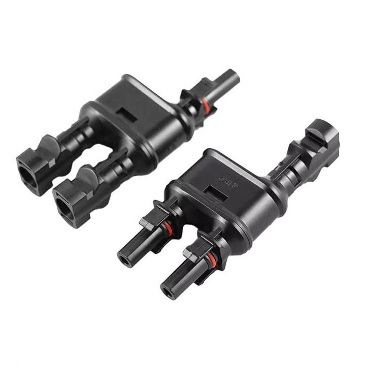 Nordmax MC4-liitin Y-adapteri ryhmässä Matkailuvaunu & Matkailuauto / Elektroniikka / Aurinkopaneelit / Lisävarusteet @ Campmarket (81478)