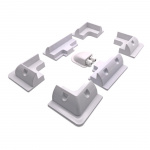 Nordmax Aurinkopaneelin Kiinnitys ABS Vakoinen