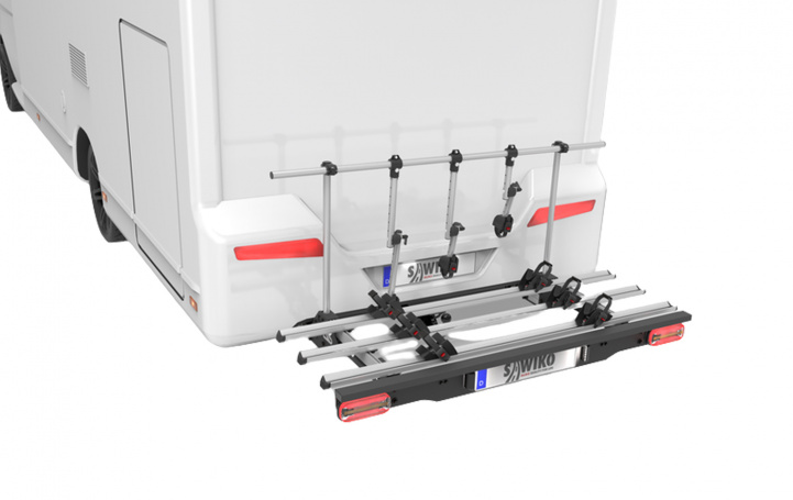 AL-KO Polkupyöräteline Velo IV 3 Pyörälle ryhmässä Matkailuvaunu & Matkailuauto / Koriosat / Polkupyörätelineet / Seinään Asennettavat @ Campmarket (81513)
