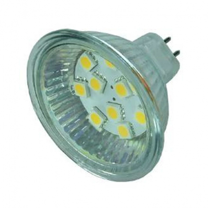 MR 16-10 LED ryhmässä Matkailuvaunu & Matkailuauto / Elektroniikka / Sisävalaistus / LED-Valaistus / LED-vaihtolamput @ Campmarket (81599)