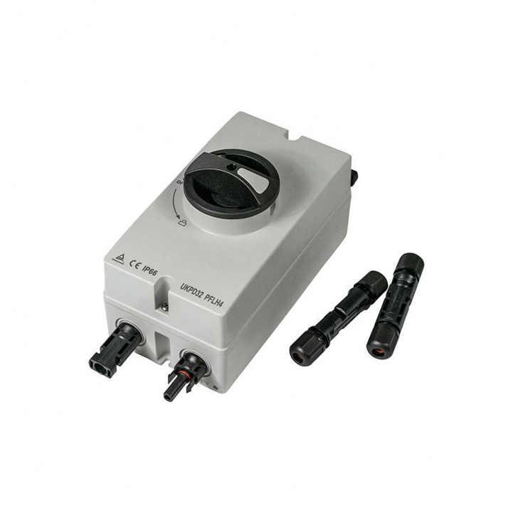 Turvakytkin DC 13A ja MC4 ryhmässä Matkailuvaunu & Matkailuauto / Elektroniikka / Aurinkopaneelit / Lisävarusteet @ Campmarket (81735)