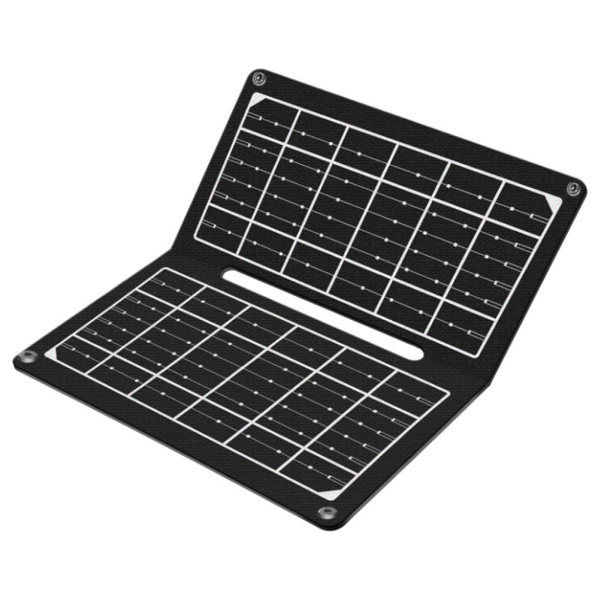 Aurinkopaneeli 7w USB-laturilla ryhmässä Matkailuvaunu & Matkailuauto / Elektroniikka / Aurinkopaneelit @ Campmarket (81817)