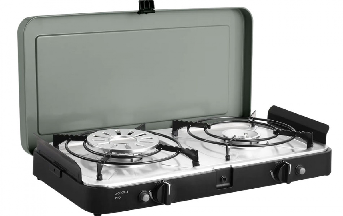 Cadac Kaasuliesi 2-Cook 3 Pro Deluxe ryhmässä Kotitalous & Keittiö / Keittiölaitteet / Kaasuliedet @ Campmarket (81845)