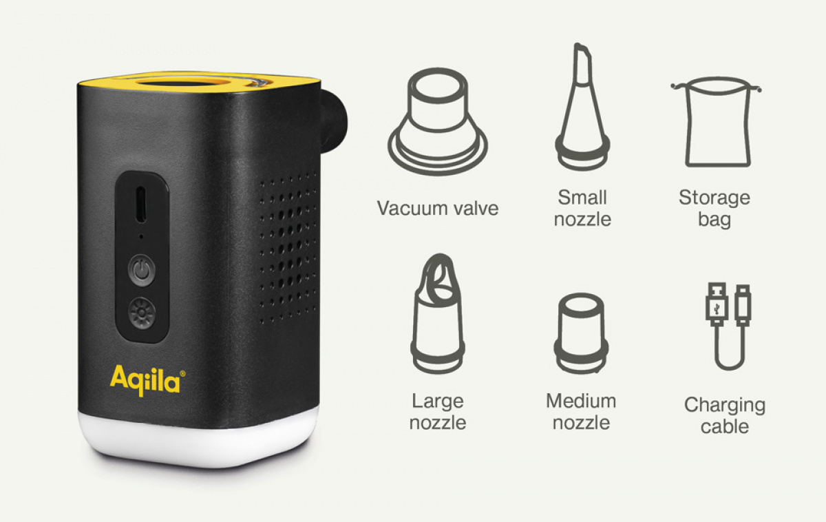 Aqiila Airbird 2 pumppu 3in1 ryhmässä Muut Tuotteet / Autotarvikkeet @ Campmarket (82317)