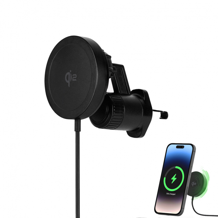 Aqiila Langaton Laturi sis. Telineen 12V ryhmässä Muut Tuotteet / Tarvikkeet Puhelimeen & Tablettiin @ Campmarket (82348)