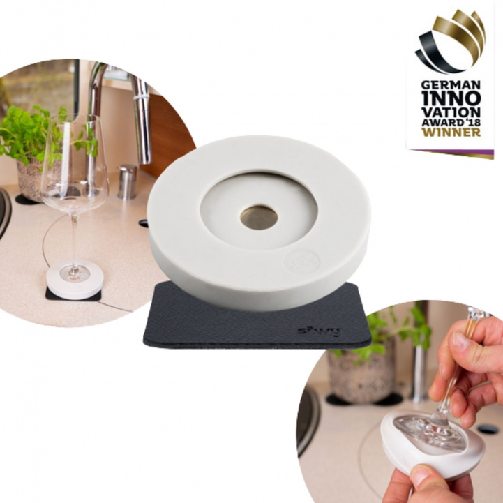 Silwy Viinilasin jalan suojus Magneetti ryhmässä Kotitalous & Keittiö / Lasit & Mukit / Viinilasit @ Campmarket (82355)