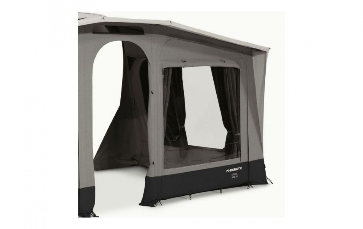 Dometic Stuga Rest ryhmässä Etuteltat & Markiisit / Asuntovaunun Etuteltat / A-mitta Teltat / Syvyys 2,5m @ Campmarket (82395)
