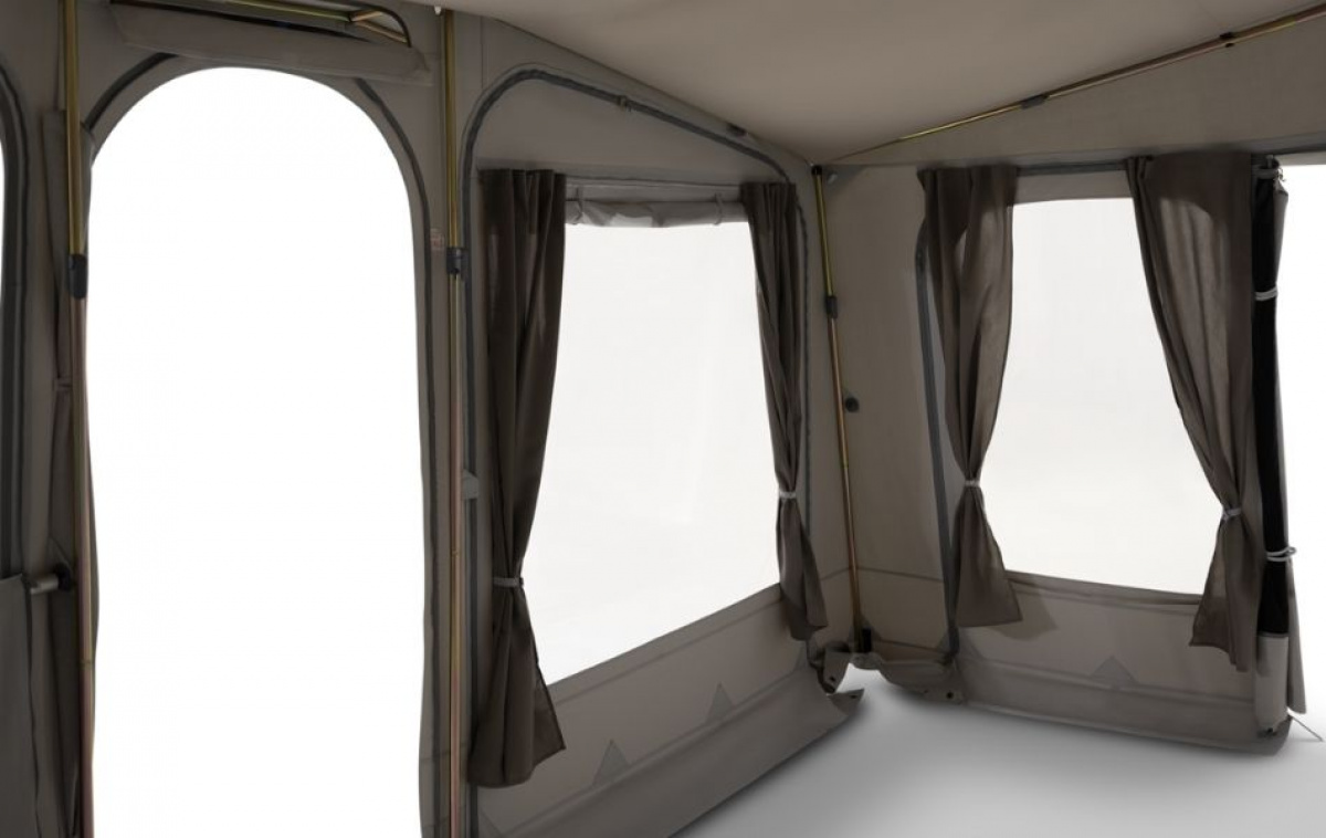 Dometic Stuga Rest ryhmässä Etuteltat & Markiisit / Asuntovaunun Etuteltat / A-mitta Teltat / Syvyys 2,5m @ Campmarket (82395)