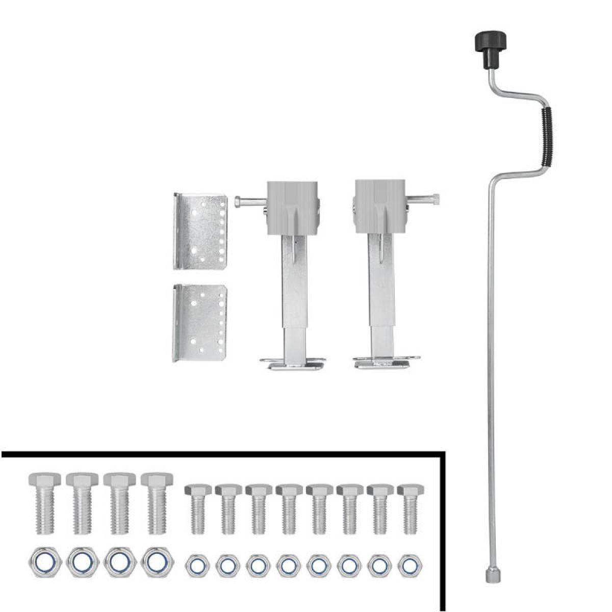 ProPlus Matkailuauton Tukijalat 290–460 mm 2 kpl ryhmässä Matkailuvaunu & Matkailuauto / Koriosat / Tukijalat @ Campmarket (82534)
