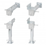 ProPlus Matkailuauton Tukijalat 330–530 mm 2 kpl