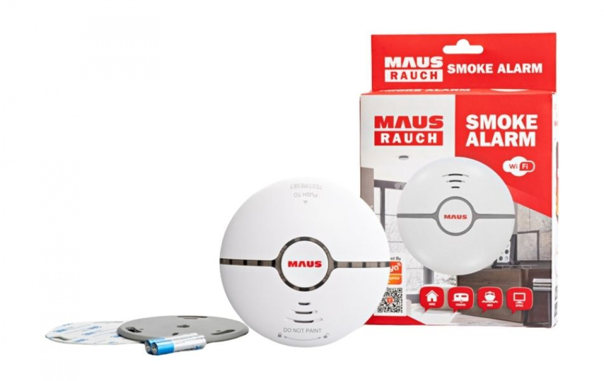 Maus Palovaroitin Rauch ryhmässä Muut Tuotteet / Turvallisuus / Palosammuttimet & Palovaroittimet @ Campmarket (82589)