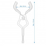 Krok til Markisestang-Teltben