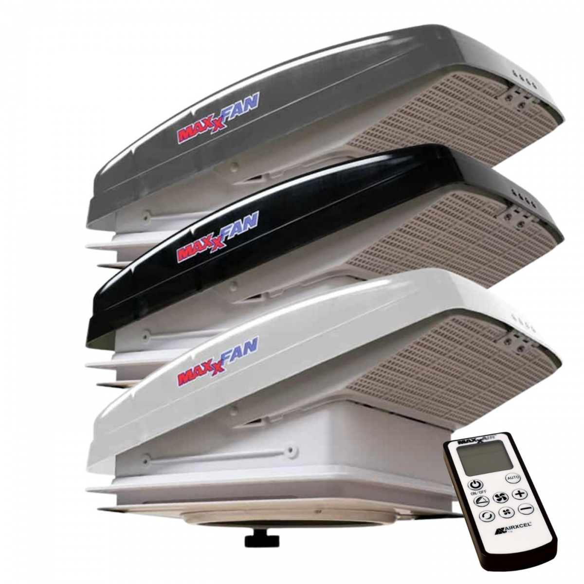 MaxxFan Deluxe Kattoluukku 28x28 ryhmässä Matkailuvaunu & Matkailuauto / Koriosat / Kattoluukut / Kattoluukut 28*28cm @ Campmarket (82632)