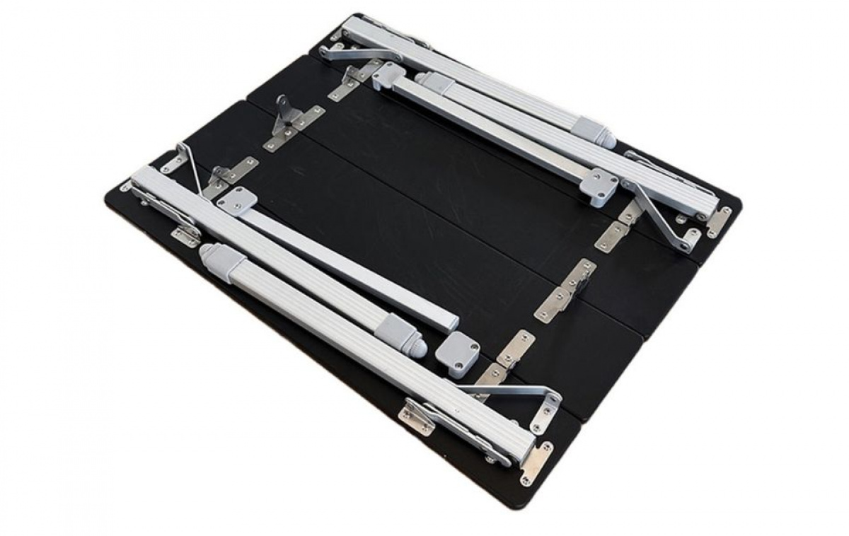 Smart Living Taitettava Retkipöytä Musta 65x50 ryhmässä Retkeilykalusteet / Pöydät @ Campmarket (82753)