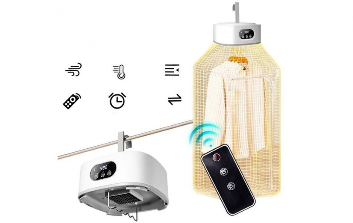 Smart Living Kannettava Kuivauskaappi ryhmässä Kotitalous & Keittiö / Pesu, Siivous & Tiskaus / Kuivaustelineet @ Campmarket (82754)