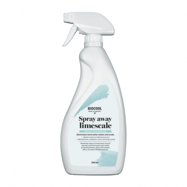 Biocool Spray Away Limescale 750 ml ryhmässä Vesi & Sanitaatio / Puhdistus & Huolto / Sisätilojen Puhdistus @ Campmarket (82816)