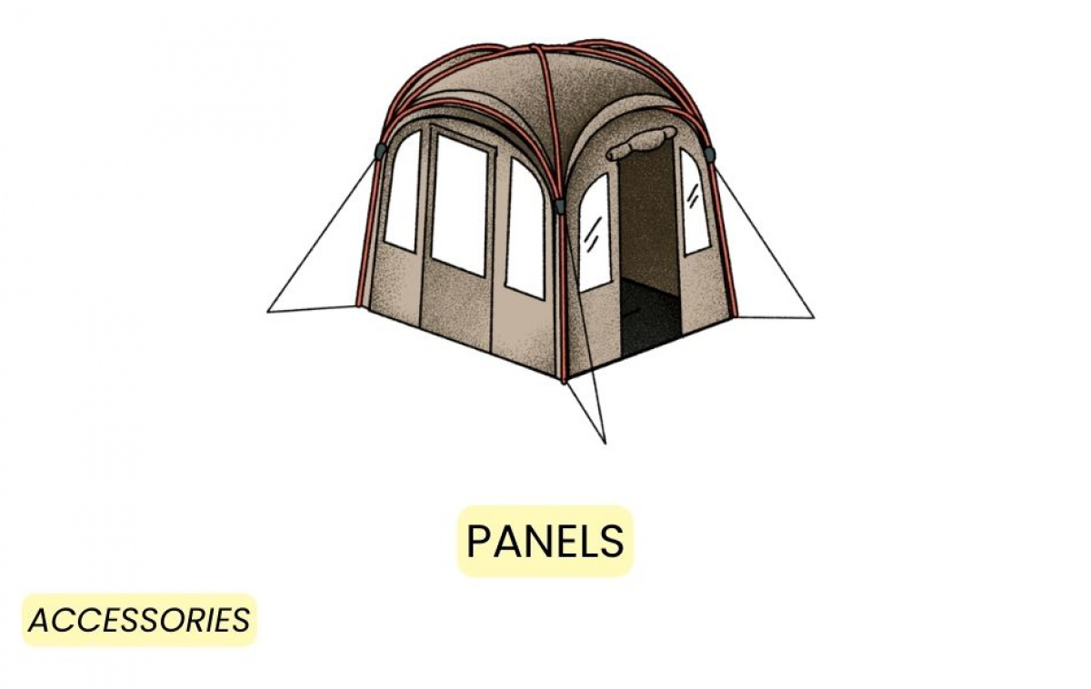 Kampa MOD 250 Dune ryhmässä Outdoor / Retkeily Teltat @ Campmarket (82944)
