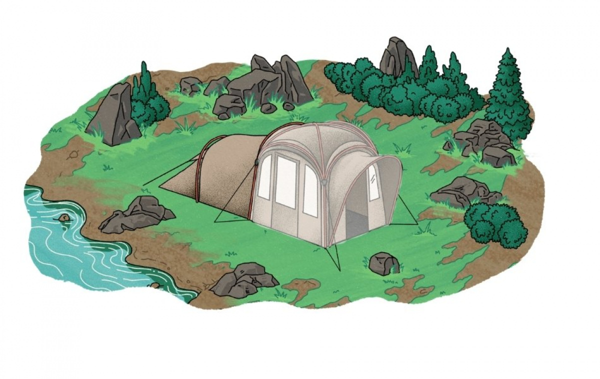 Kampa MOD 250 Dune - Annex ryhmässä Outdoor / Retkeily Teltat / Retkeilyteltan Lisävarusteet @ Campmarket (82945)