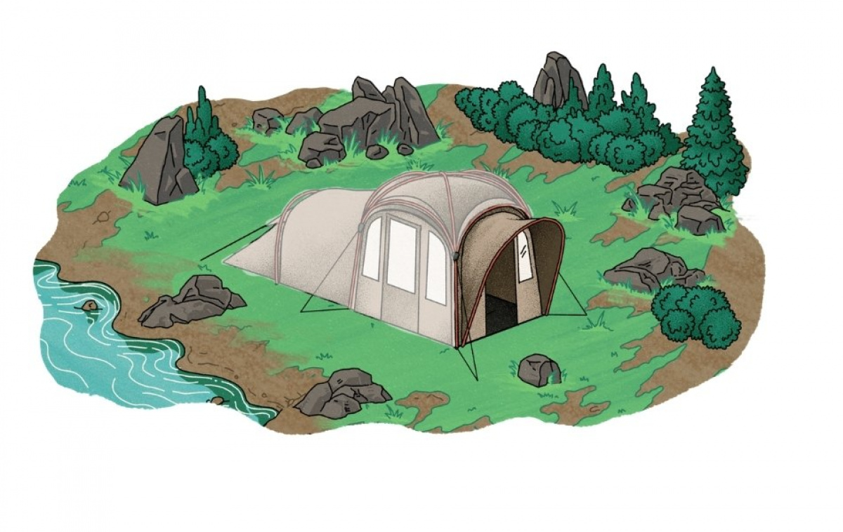 Kampa MOD 250 Dune - Aurinkokatos ryhmässä Outdoor / Retkeily Teltat / Retkeilyteltan Lisävarusteet @ Campmarket (82946)