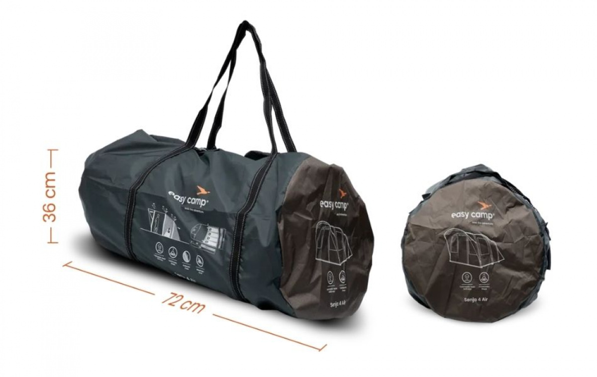 Easy Camp Senja 4 Air ryhmässä Outdoor / Retkeily Teltat @ Campmarket (83191)